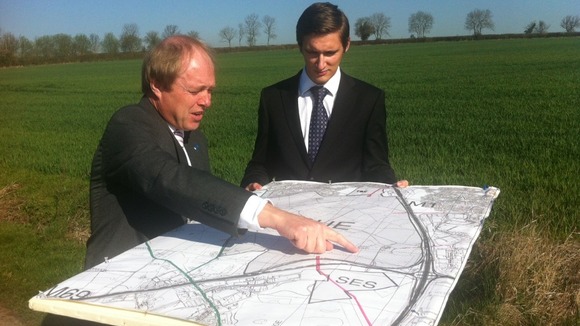 The residents' group near Leicester are fighting a major housing development