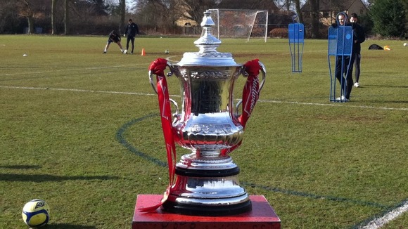 The FA Cup at Stevenage, February 2012