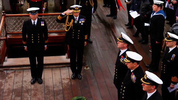 Royal Navy marks Trafalgar Day