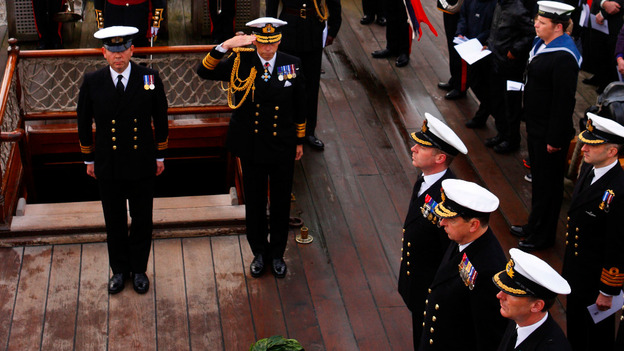 Royal Navy marks Trafalgar Day