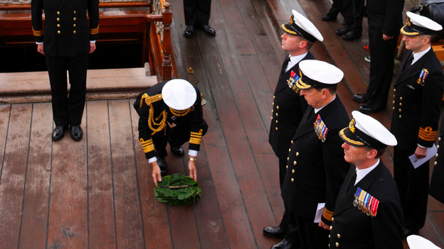 Royal Navy marks Trafalgar Day