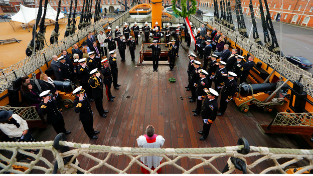 Royal Navy marks Trafalgar Day