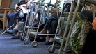 Elderly people in a care home.