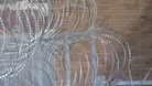 Barbed wire at a prison