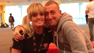 Carley Armstrong with Christopher Maloney