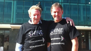 Denis Law and Bryan Robson