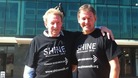 Denis Law and Bryan Robson