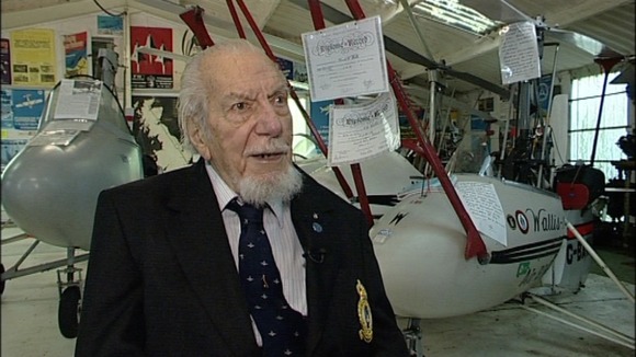 Ken Wallis, 96, gets aerospace accolade