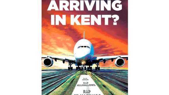 Kent, airport, Thames Estuary