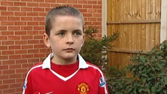 Jamie Thomas broke his wrist at his first Manchester United game