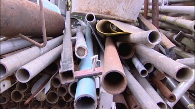 Fingerprinting to avoid metal theft