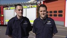 Firefighters from Stockhill Fire station