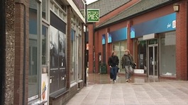 Empty shops in Newport