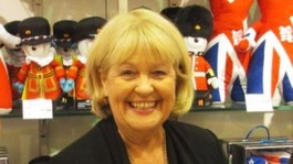 Cheryl Gillan with London Olympics mascots