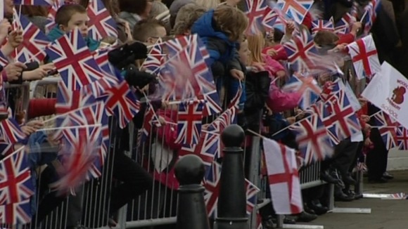 Middleton crowds