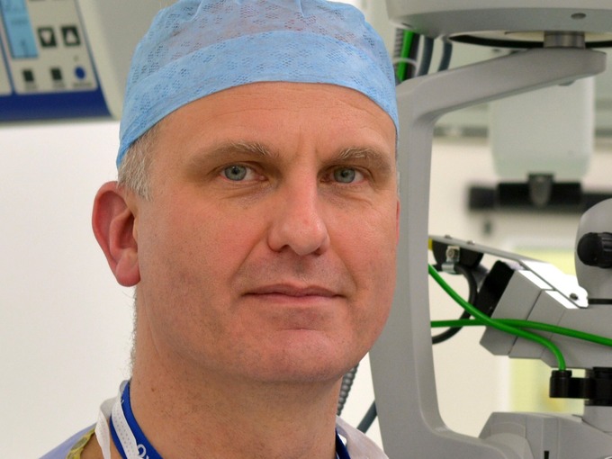 Professor Robert MacLaren said the operation represents the future