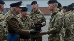 Duke of Gloucester presents medals