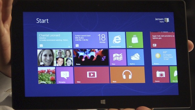 Microsoft's new Surface tablet computer