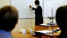 Year 12 pupils during a physics class