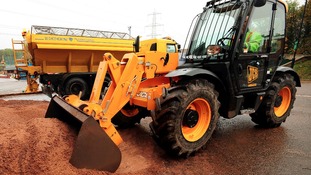 Gritters across the East Midlands are gearing up for a freezing weekend