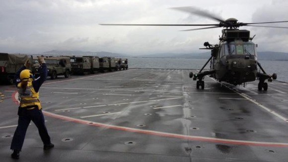 Aboard HMS Bulwark