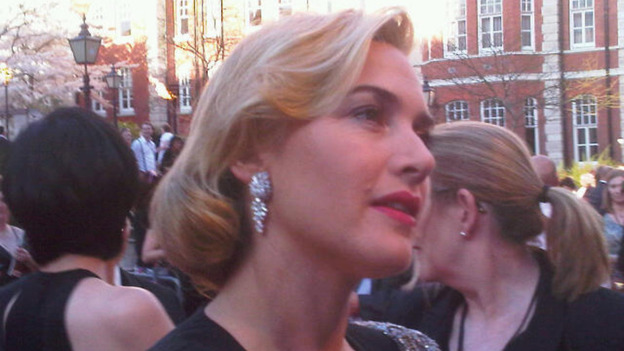 KAte Winslet speak to ITV's Nina Nannar