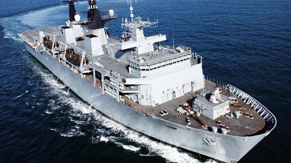Undated Ministry of Defence handout picture of HMS Bulwark