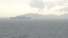 HMS Illustrious seen from HMS Bulwark