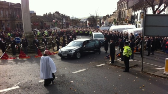 Funeral skipton thursby