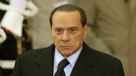 Italy's former Prime Minister Silvio Berlusconi