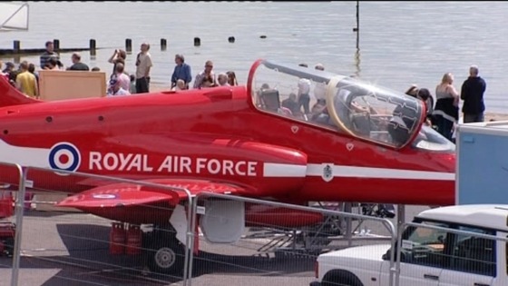 The Red Arrows regularly appear at the Southend Airshow  