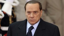 Former Italian Prime Minister Silvio Berlusconi.