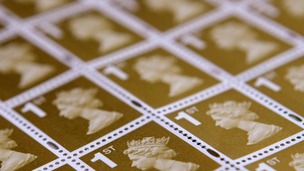 The price of a first class stamp is to increase by 30 per cent.