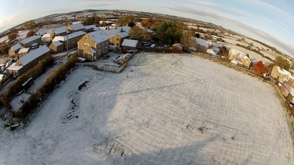 From Oliver and Jamie who were flying over Hexham.