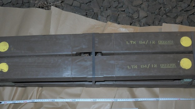 Police have released an image of what the packages containing munitions look like