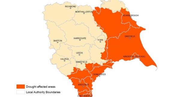 Drought map
