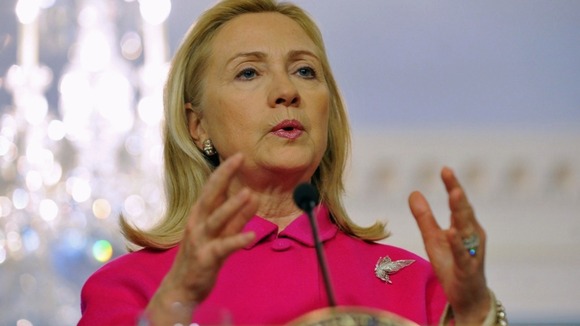 US Secretary of State Hillary Clinton says President Assad will be judged on his actions.
