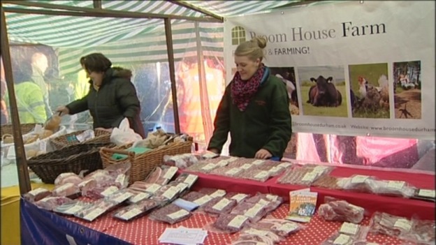 Fresh foods sold to visitors
