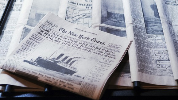 Original copies of The New York Times pictured, the newspaper which has detailed a report into Premier Wen Jiabao's wealth.