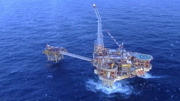 Elgin PUQ platform in the North Sea