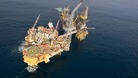 Two-mile exclusion zone has been set up around the offshore platform which has been evacuated after a gas leak