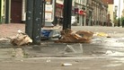 Litter left on streets in Derby this weekend