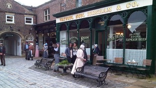 The Olympic costumes will add a greater sense of realism to Stockton's Victorian street