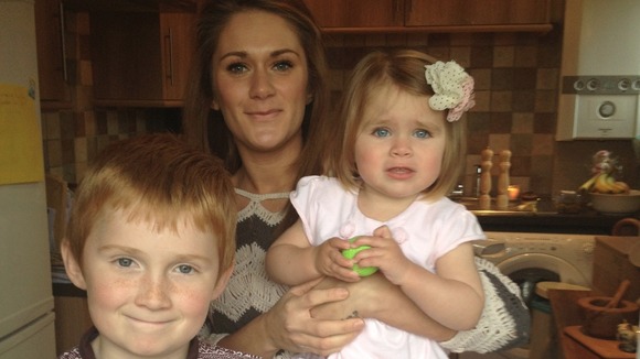 Nicola, Liam and Maisy Kerr