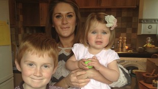 Nicola, Liam and Maisy Kerr