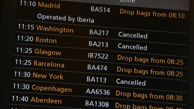 heathrow travel Superstorm sandy