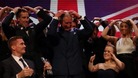 Prince Charles doing the Mobot