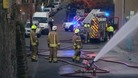 Firefighters in Swansea