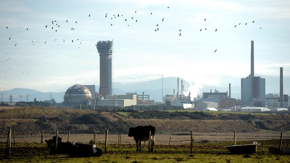 Sellafield Nuclear plant in Seascale, Cumbria