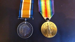WW1 medals